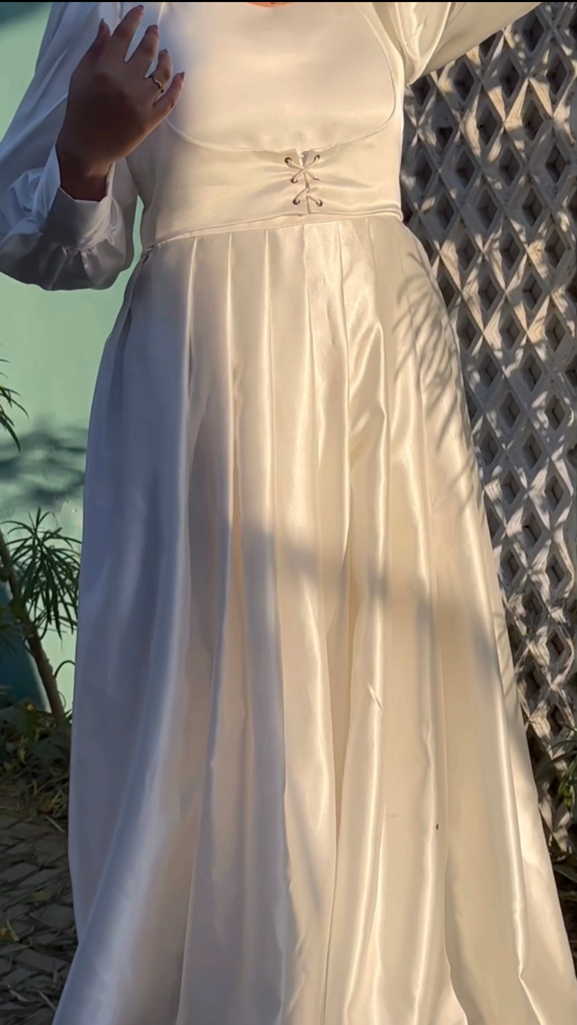 Sophia Satin Maxi