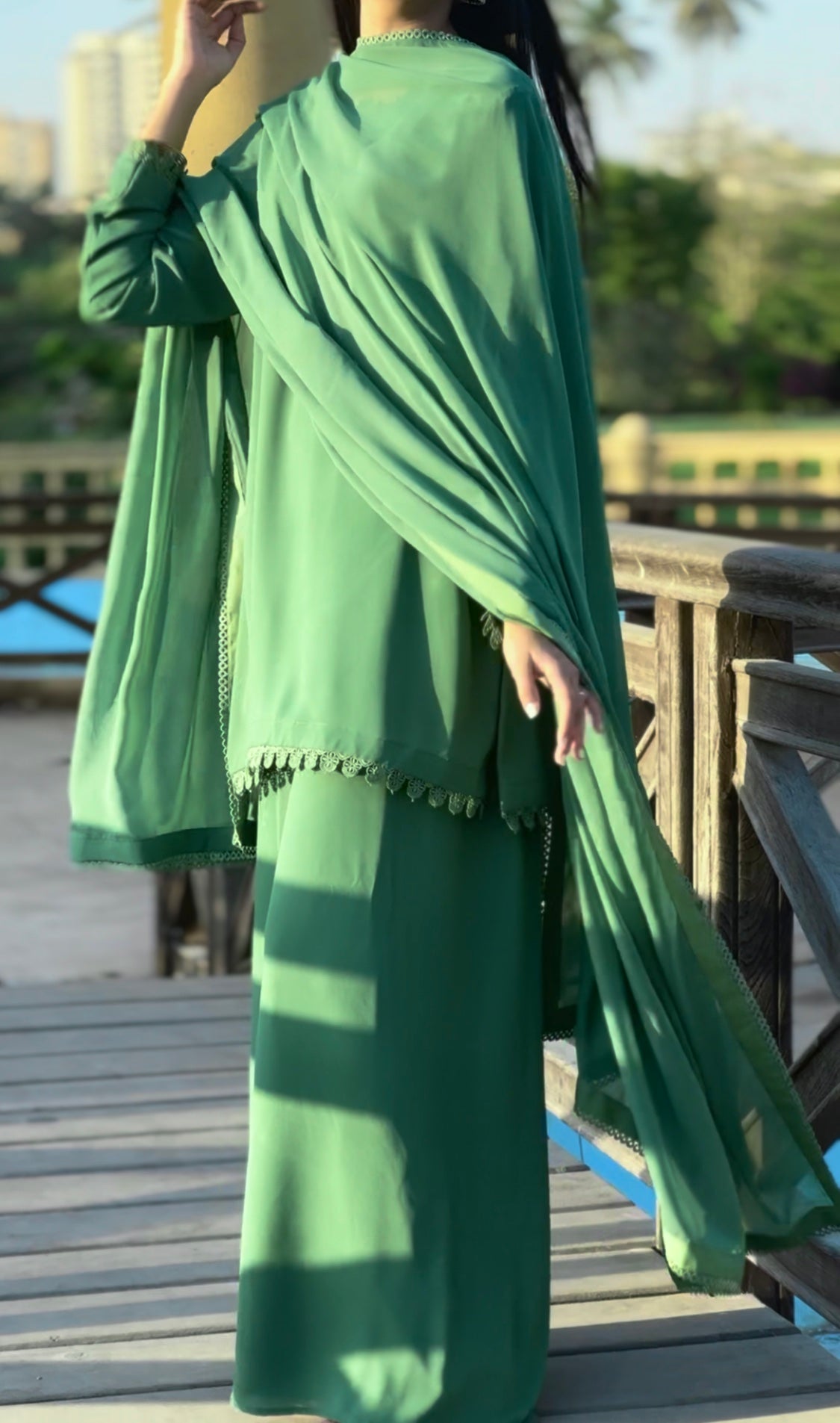 Fresh Emerald Green