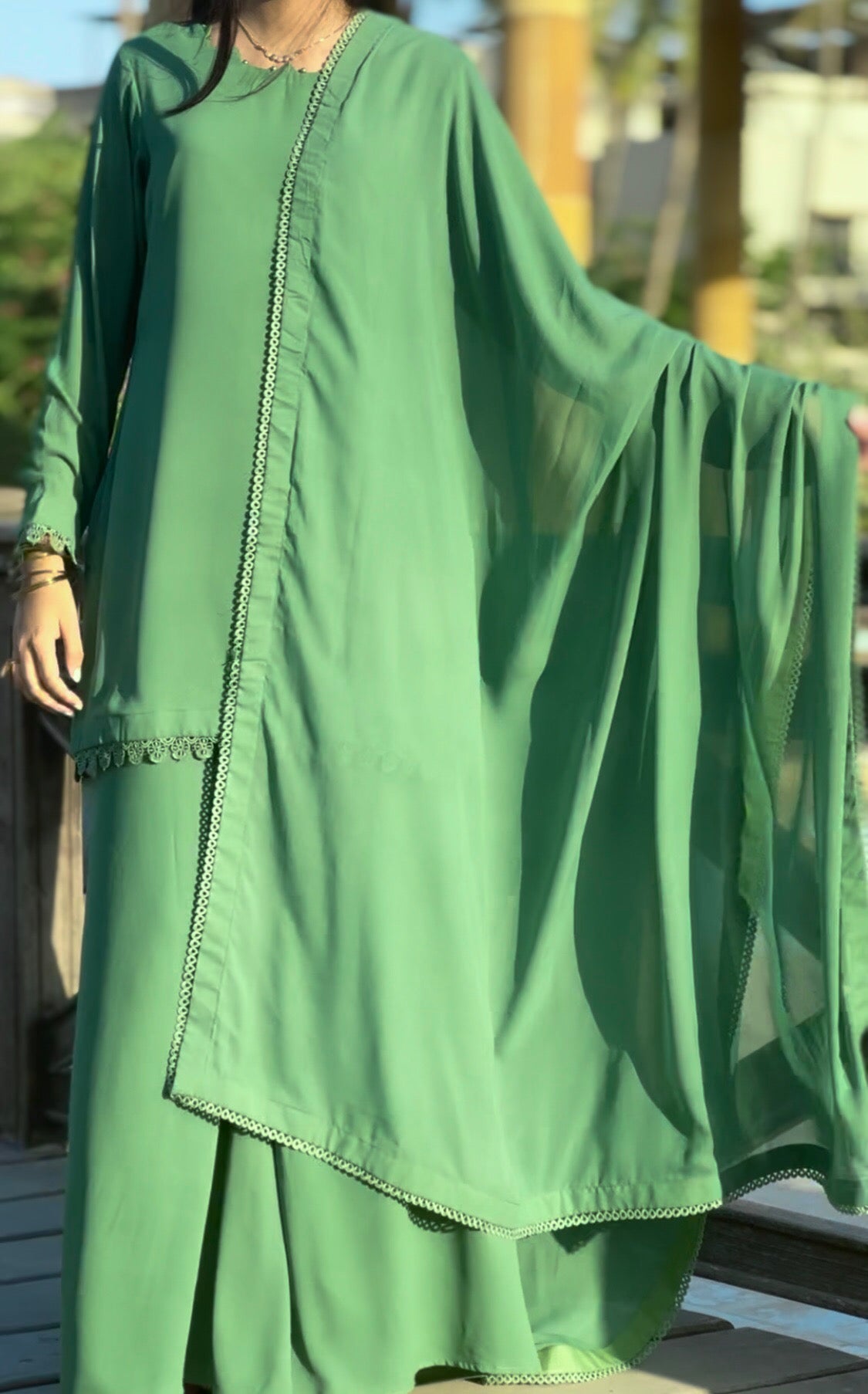 Fresh Emerald Green