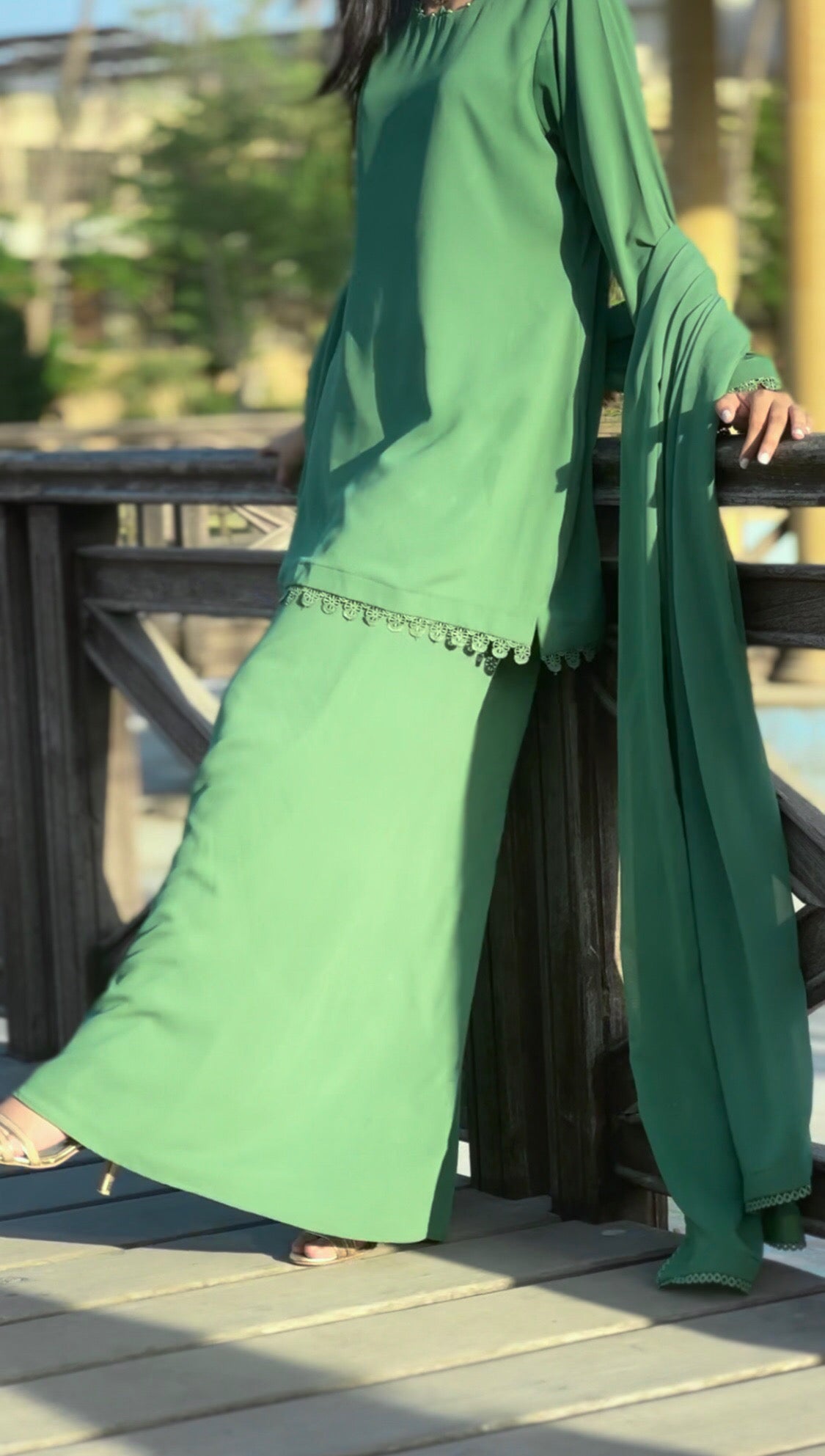 Fresh Emerald Green